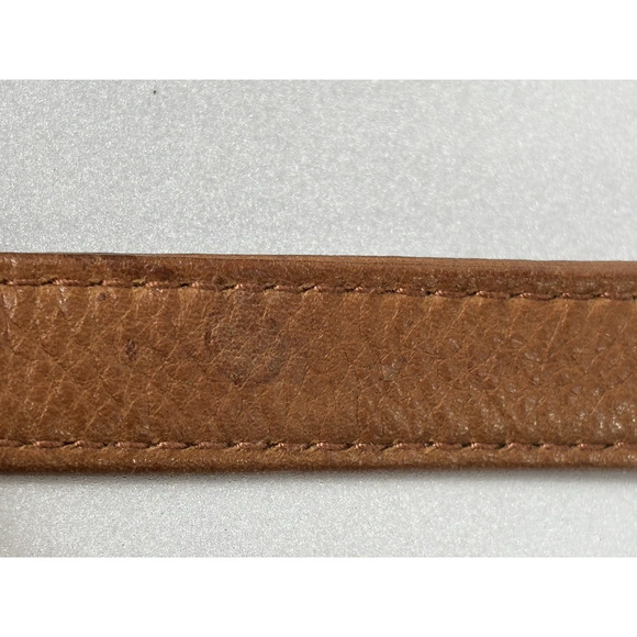 Fossil 75082 Crossbody Messenger Bag Envelope Camel Boho Leather Travel Cargo - Picture 15 of 16